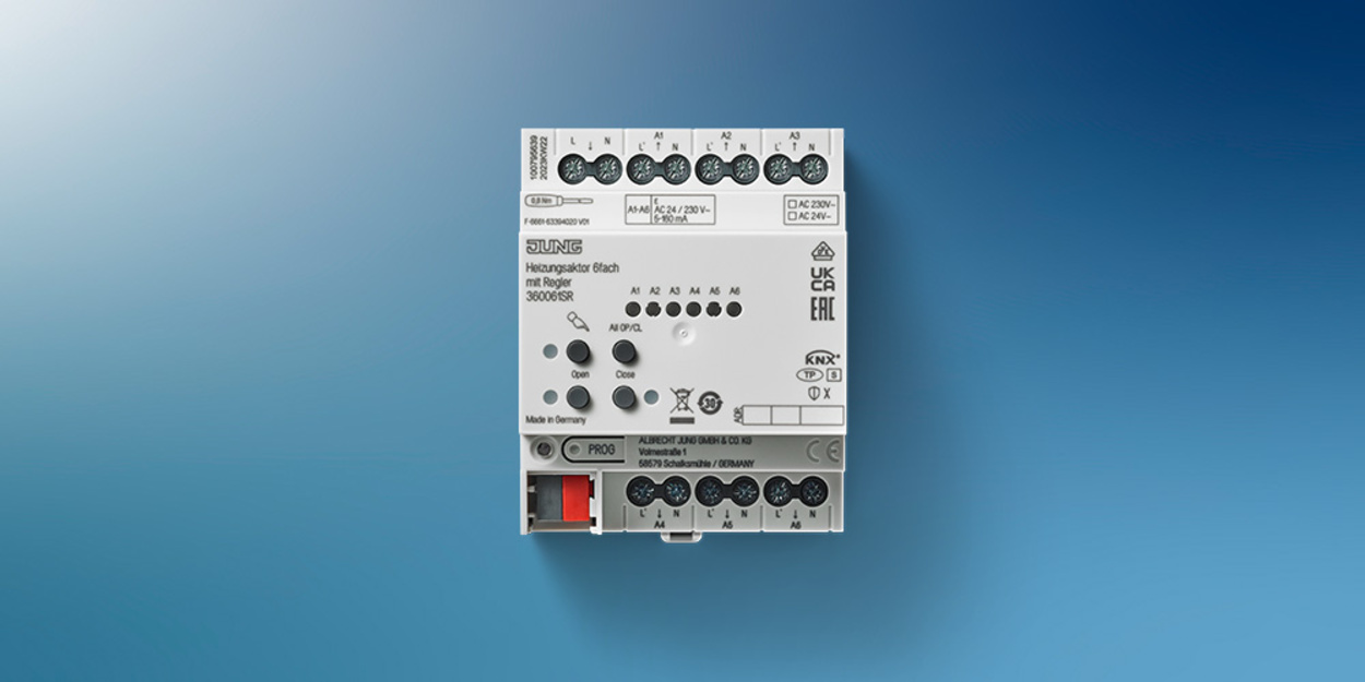 KNX Heizungsaktor 6-fach bei Elektro Hofmann in Arnschwang