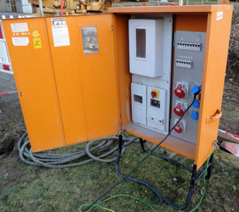 Baustromkasten bei Elektro Hofmann in Arnschwang