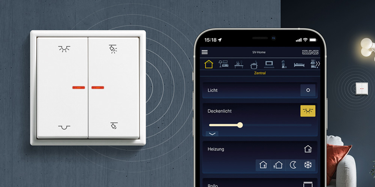 KNX RF Taster bei Elektro Hofmann in Arnschwang