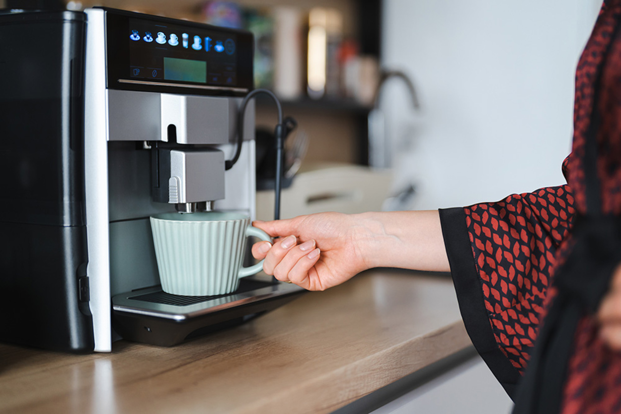 Kaffee­maschinen bei Elektro Hofmann in Arnschwang